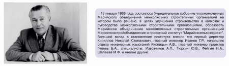 Первый директор института Кириллов Николай Степанович